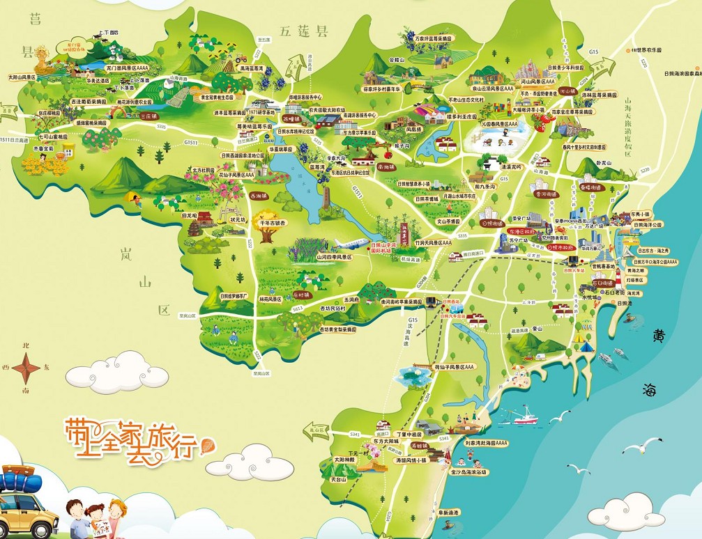 麻城景区使用手绘地图给景区能带来什么好处？